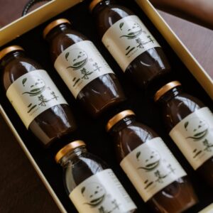 TwinLeaf Vitality Herbal Tea with Peach Gum
